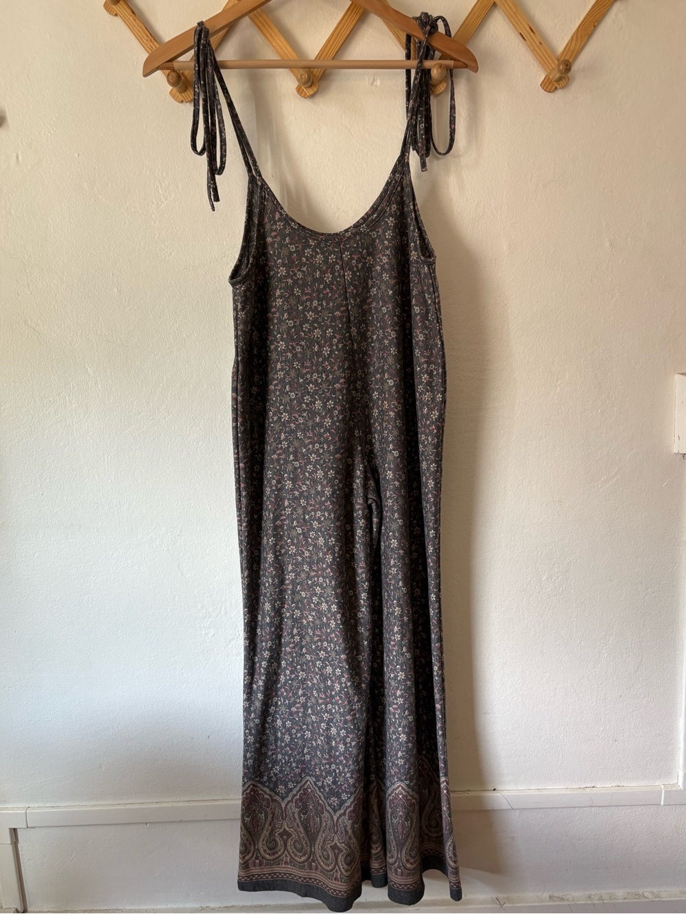 Floral Jumper with Adjustable Straps